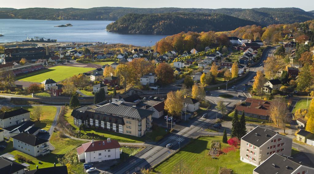 Home Hotel Park Halden Bagian luar foto